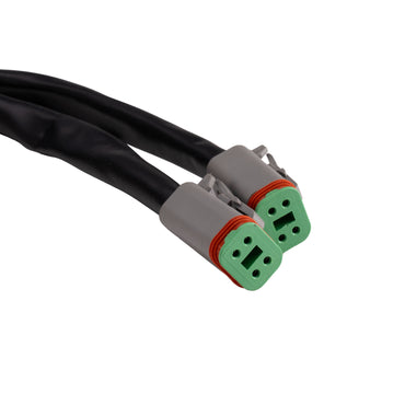 LEDSON DT-4 Kablage 12V med relä, 4-polig, 2st DT 320W - ÖREBRO MC SERVICE