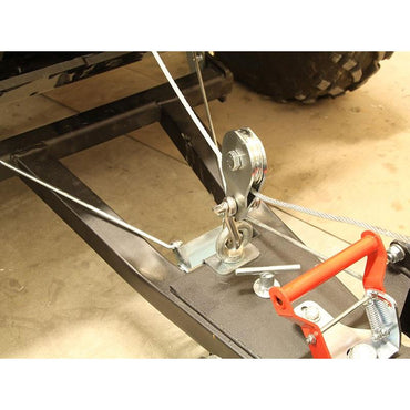 Dubbelvajerkit, brytblock / vinschblock för tunga vinschlyft