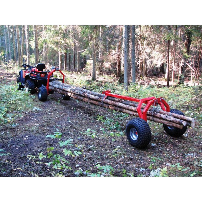 IRON BALTIC Bakvagn för Lunningsvagn ATV / UTV