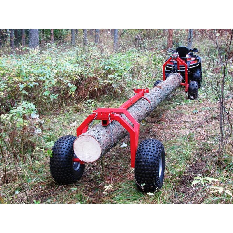 IRON BALTIC Bakvagn för Lunningsvagn ATV / UTV