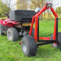 IRON BALTIC Svängbar bärram till Lunningsvagn