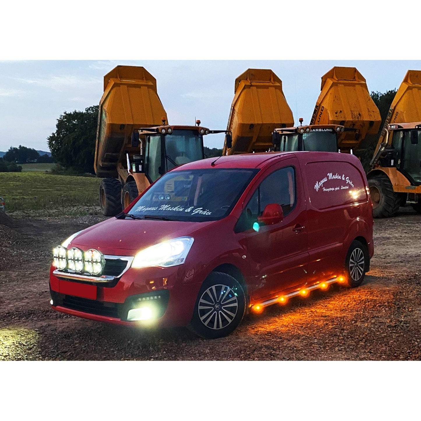 LEDSON Pearl Sidomarkeringsljus rund infällnad E-märkt, 12-24V - ÖREBRO MC SERVICE