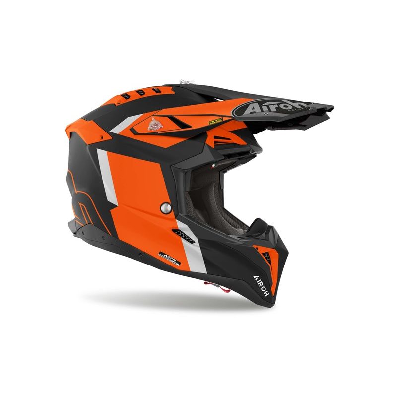 Airoh Hjälm Aviator 3 Glory Orange Matt - ÖREBRO MC SERVICE