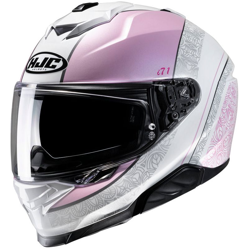 HJC MC Hjälm i71 MC8 Vit/Rosa