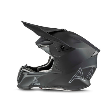 AMOQ Airframe Crosshjälm Svart
