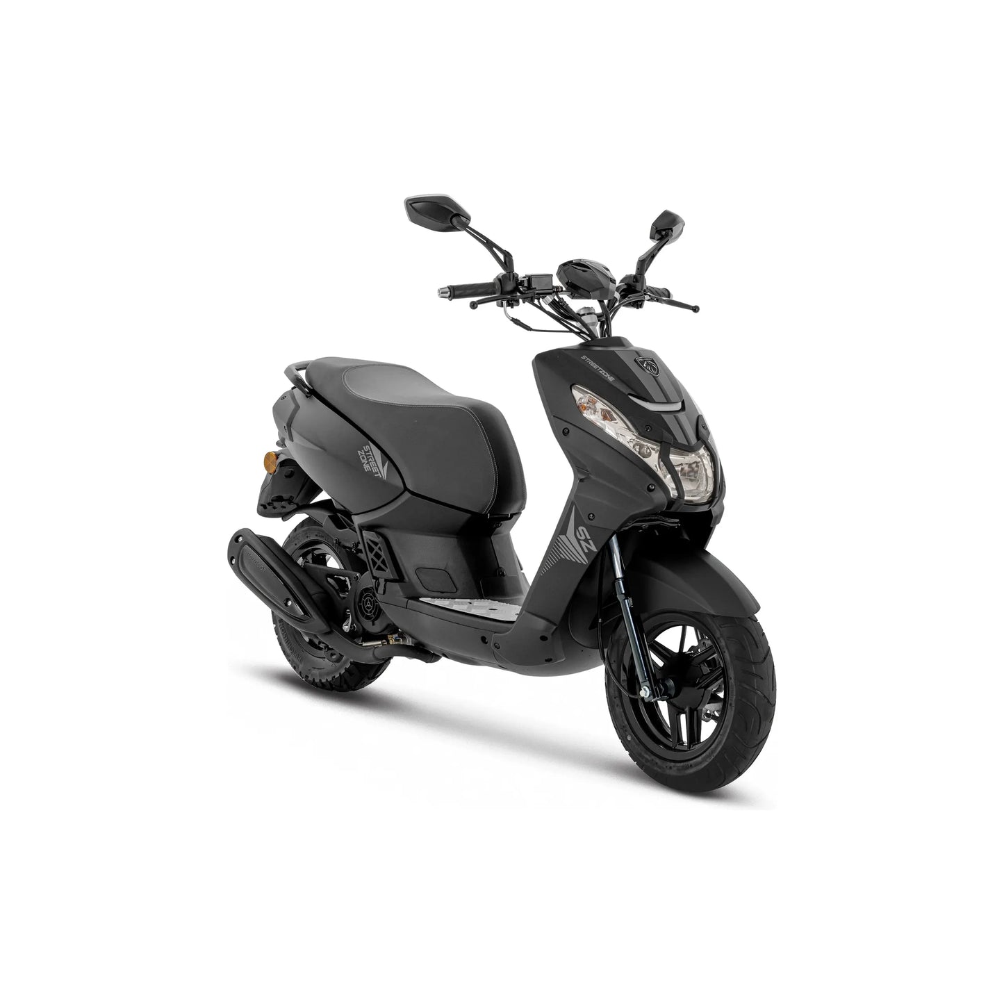 Peugeot Streetzone 4-takt Mattsvart 45km/h