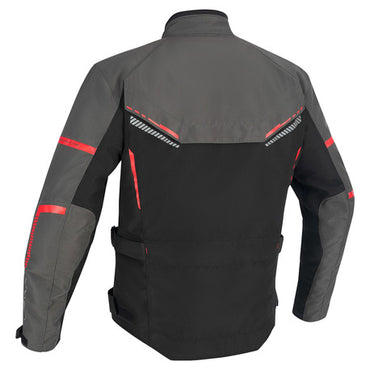 Lindstrands Textiljacka Lomsen Grå/Svart - ÖREBRO MC SERVICE