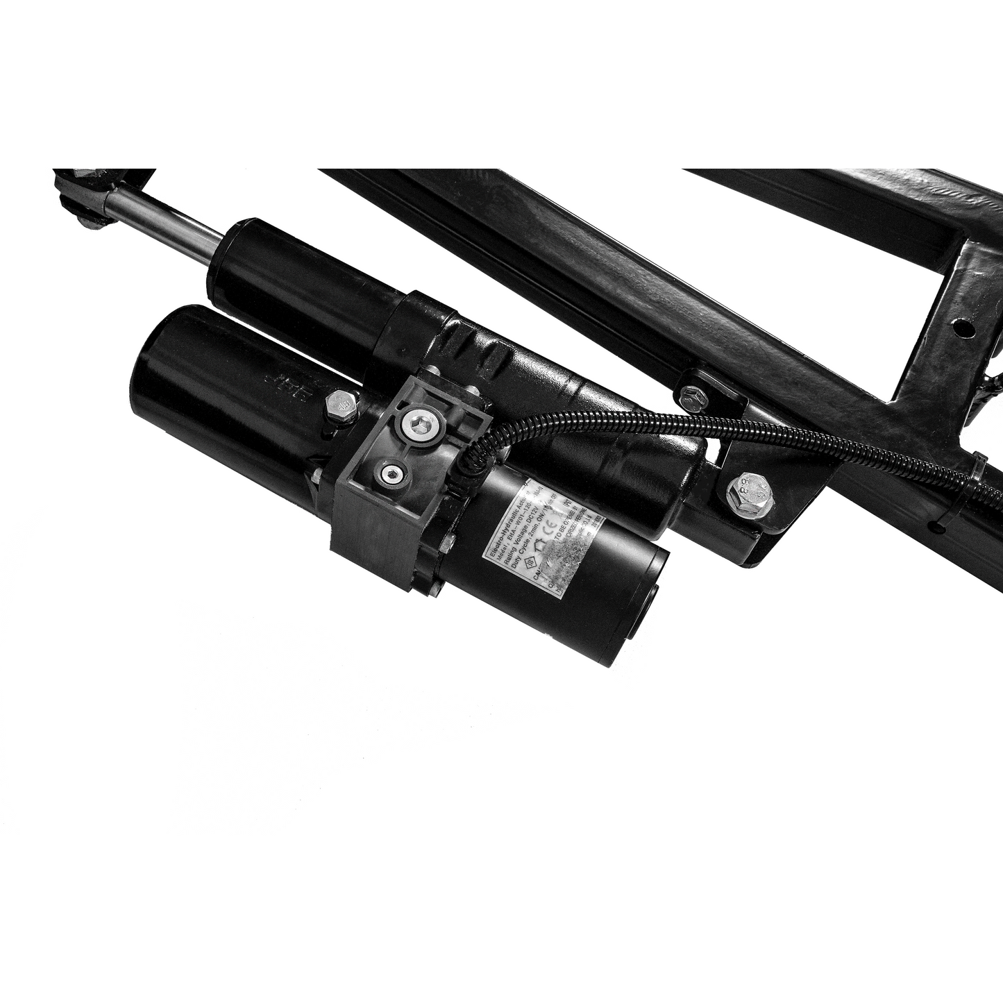 Hydraulisk cylinder för Black Wolf plog UTV