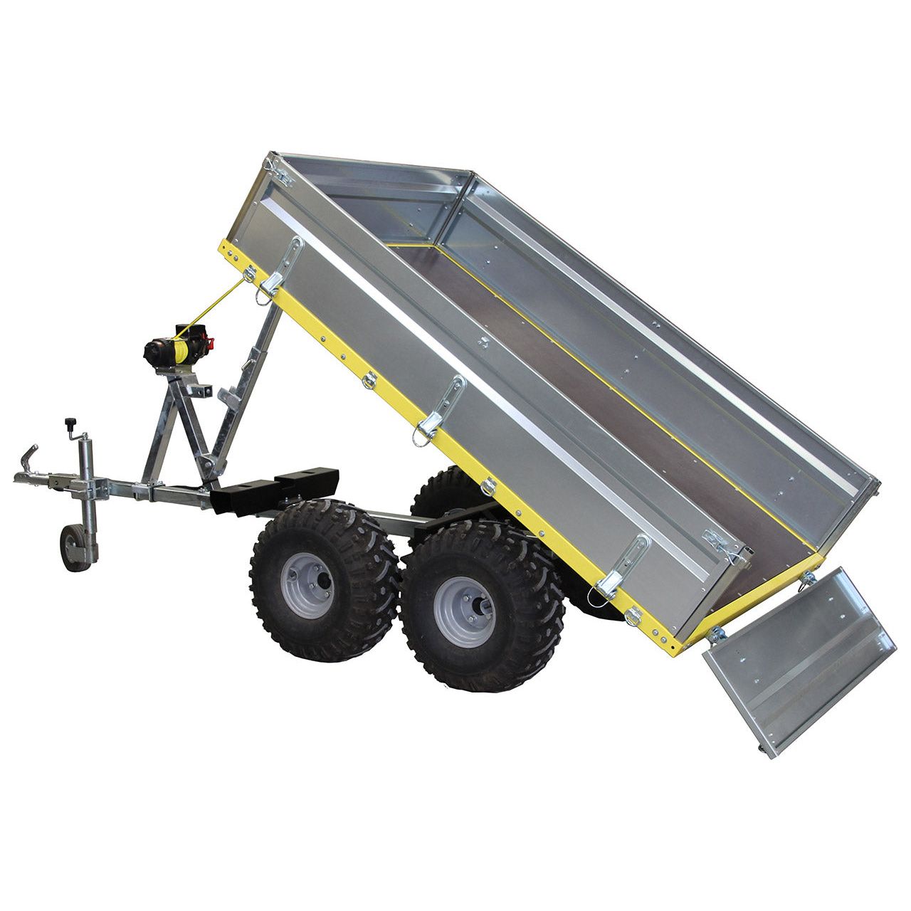 IB Fjärrstyrd komplett Tippbar ATV vagn boggie FD-1200