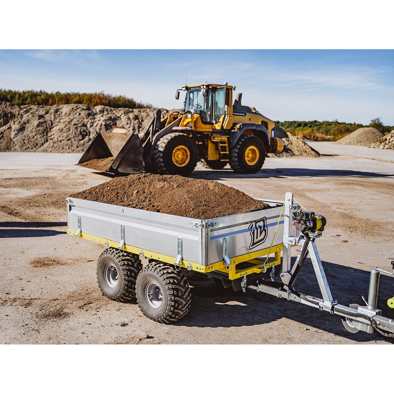 IB Tippbar ATV vagn boggie FD-1200