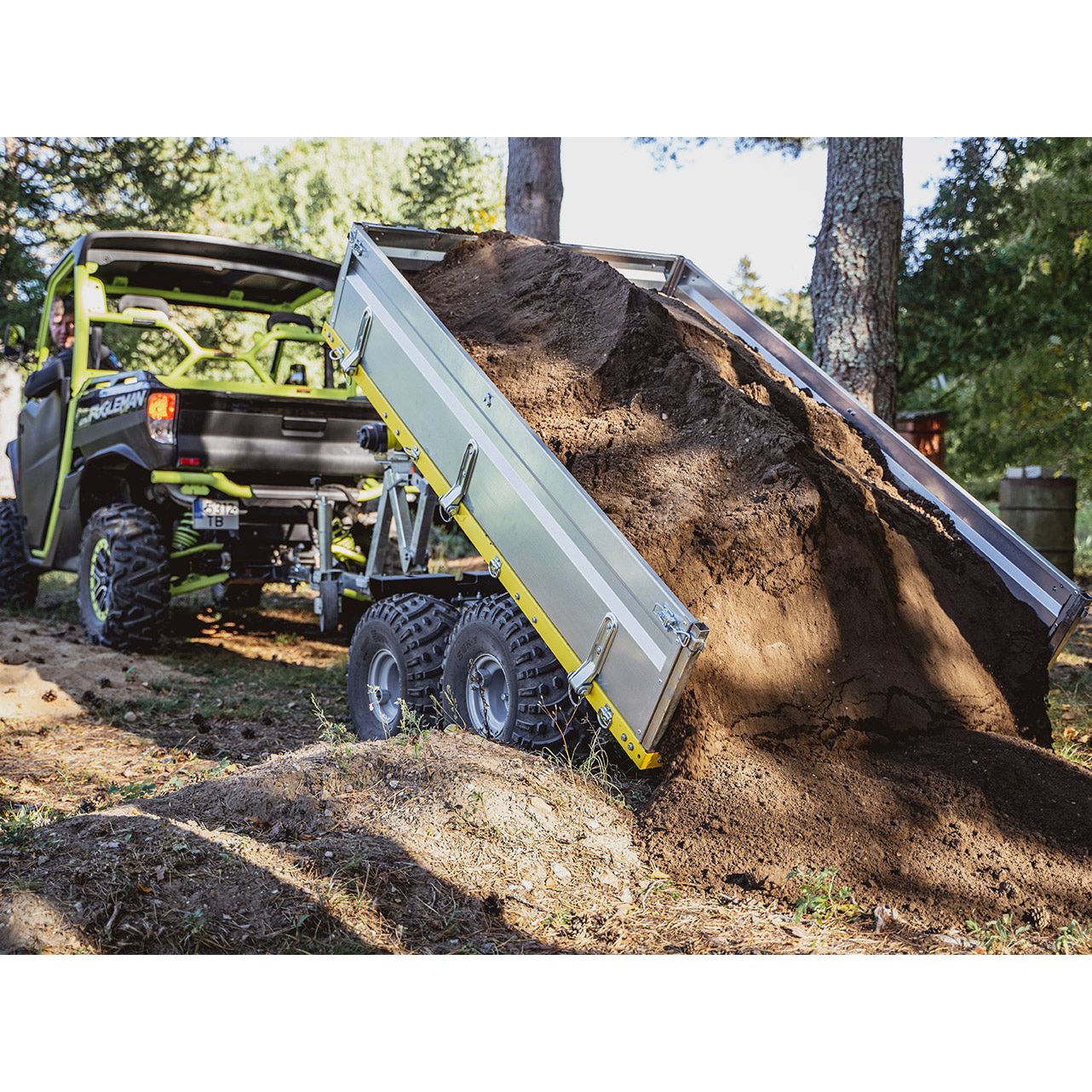 IB Tippbar ATV vagn boggie FD-1200