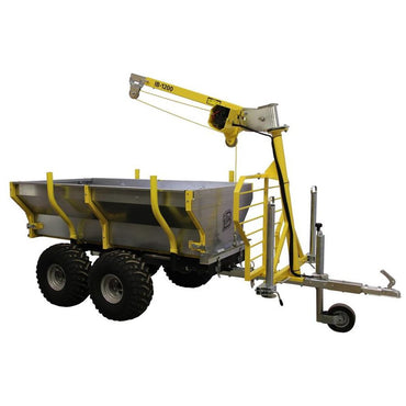 Insatsflak till IB 1200 timmervagn