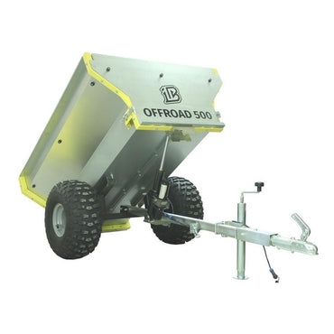 El-hydraul tipp till IB Gårdsvagn Offroad 500