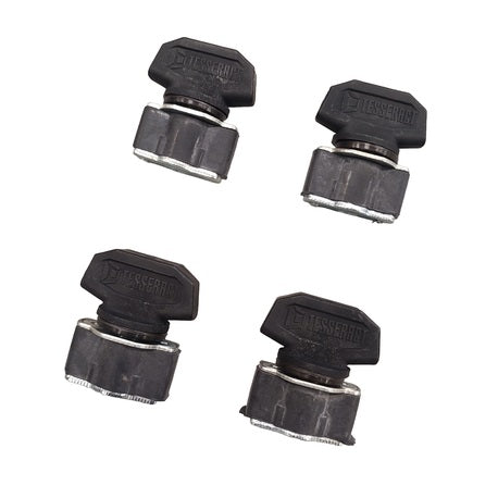 TESSERACT Snabbfäste med skruv 4-pack