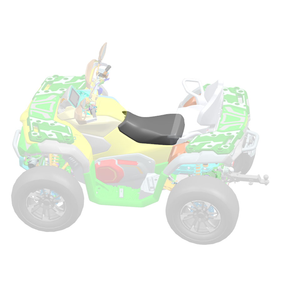 Värmesadel CFORCE 850/1000 GEN 3