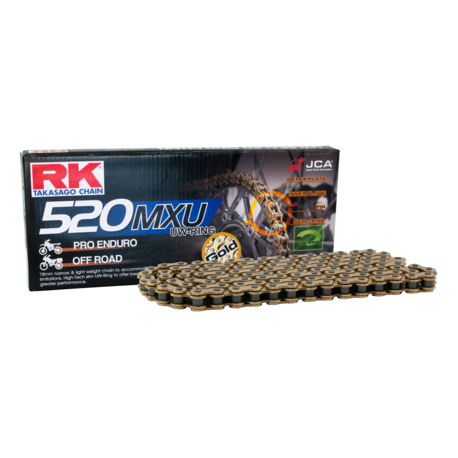 RK GB520MXU UW-ringskedja Offroad + CL (clipkedjelås)