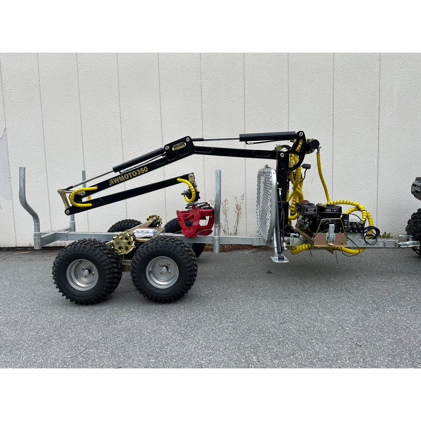 Bronco Griplastarvagn 350-II hydraulisk drivning och vinsch