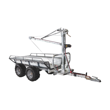 Black Wolf PAKETPRIS Timmervagn m. insatsflak, Vinsch, Stödben & Sax