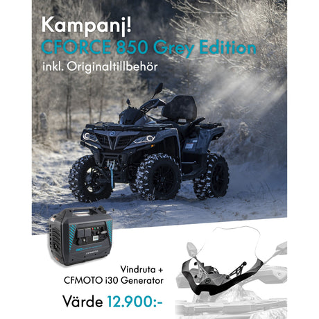 CFMOTO CFORCE 850XC Grey Edition ATV KAMPANJ!