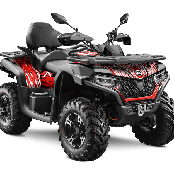 Dekalkit CFMOTO 625 2020- Röd