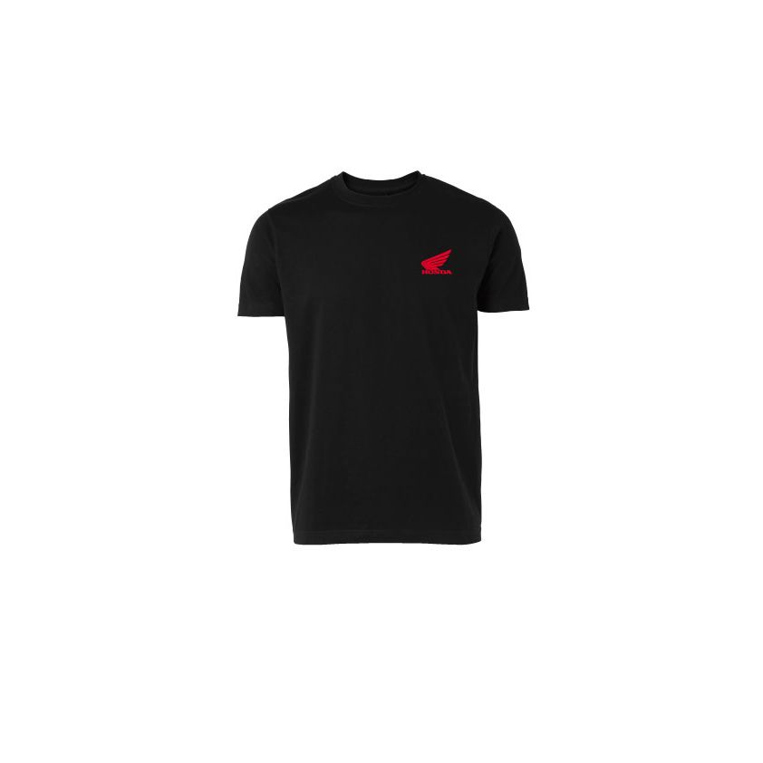 Honda T-shirt Svart m. Röd Logga
