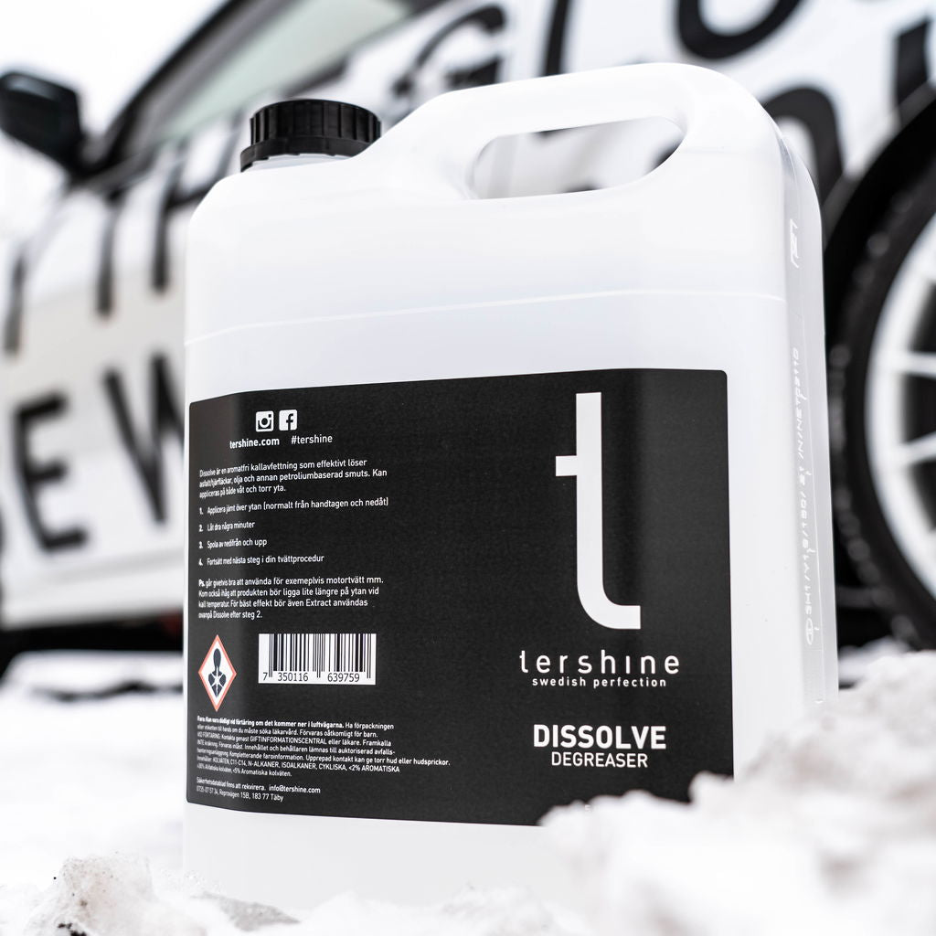Tershine Dissolve - Kallavfettning 5 L