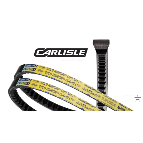 Carlisle Drivrem BX-42 Premium till Slaghack 77-12490