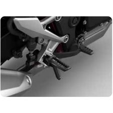 Honda CB750 Hornet Fotopinnar Alu