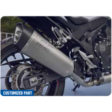 Honda CB750 Hornet SC Projekt Ljuddämpare