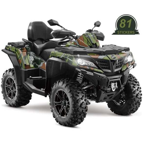 Dekalkit CFMOTO 850 & 1000 Grön/Brun 2018-2023