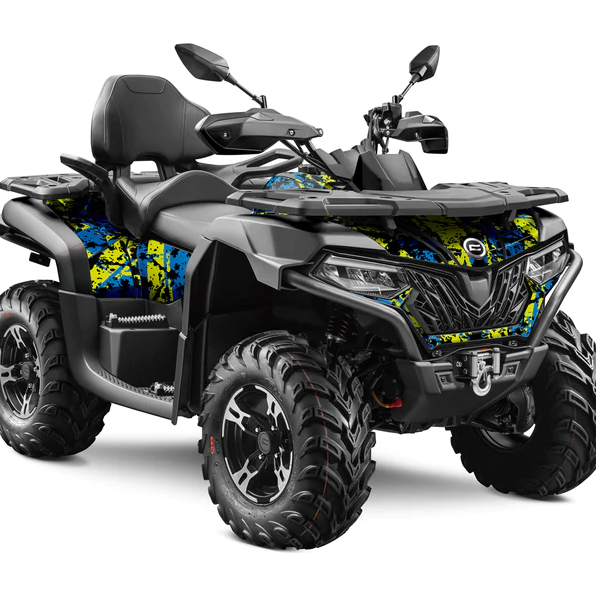 Dekalkit CFMOTO 625 2020- Blå/Gul