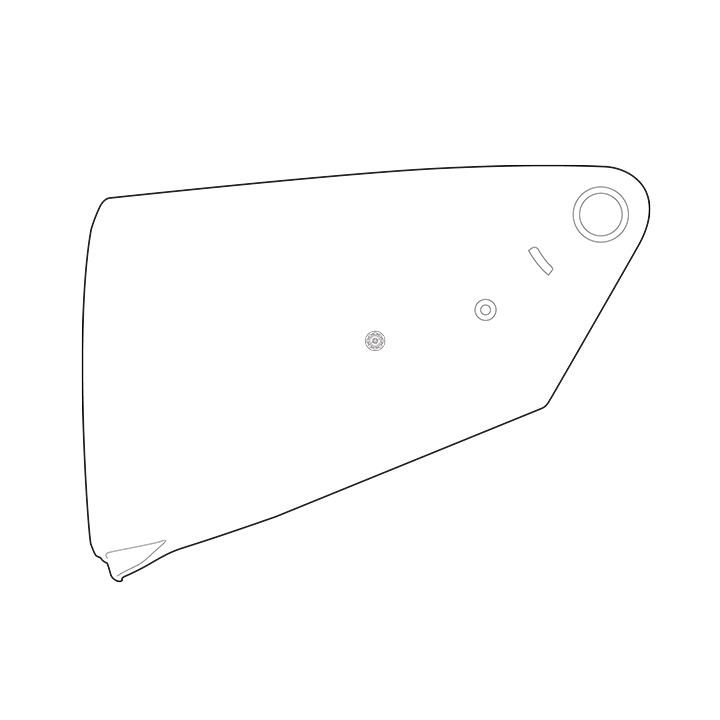 Visir HJ-37 Klart, Transparent HJC RPHA91