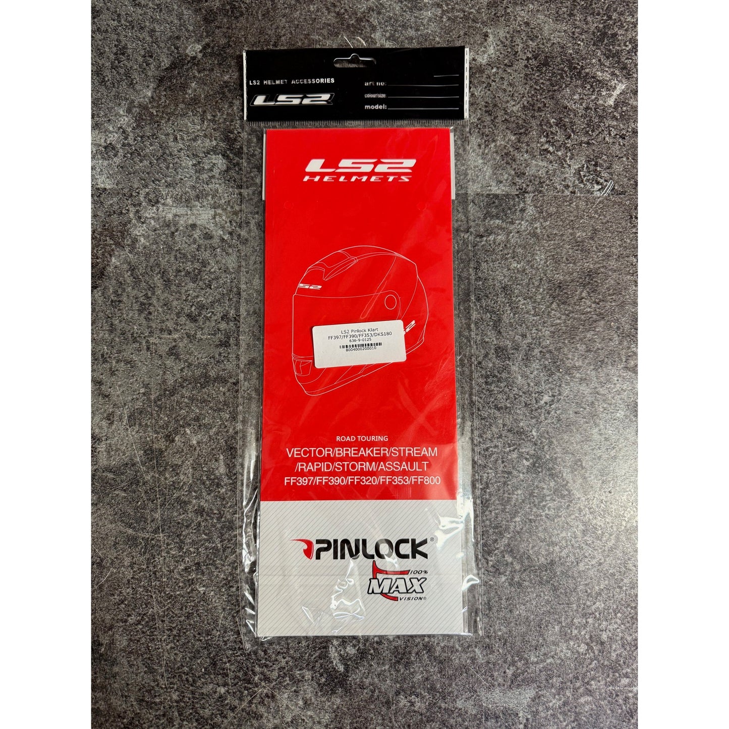 LS2 Pinlock Klart