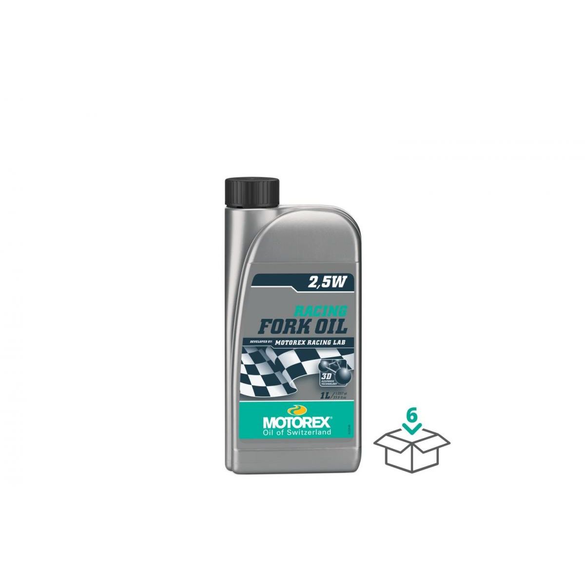 RACING FORK OIL 2,5W 1 L