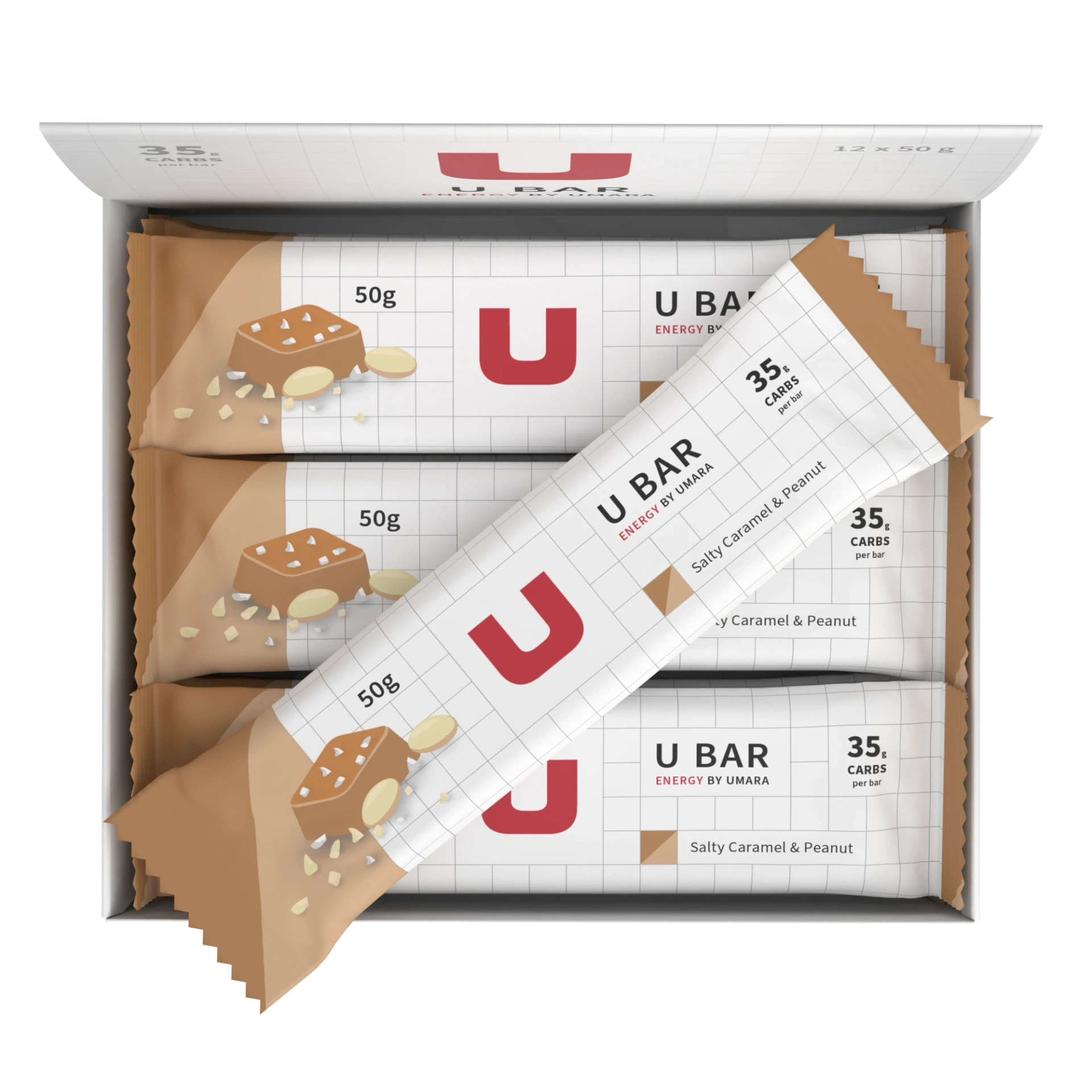 UMARA U SALTY BAR 12st - Caramel Peanut - ÖREBRO MC SERVICE