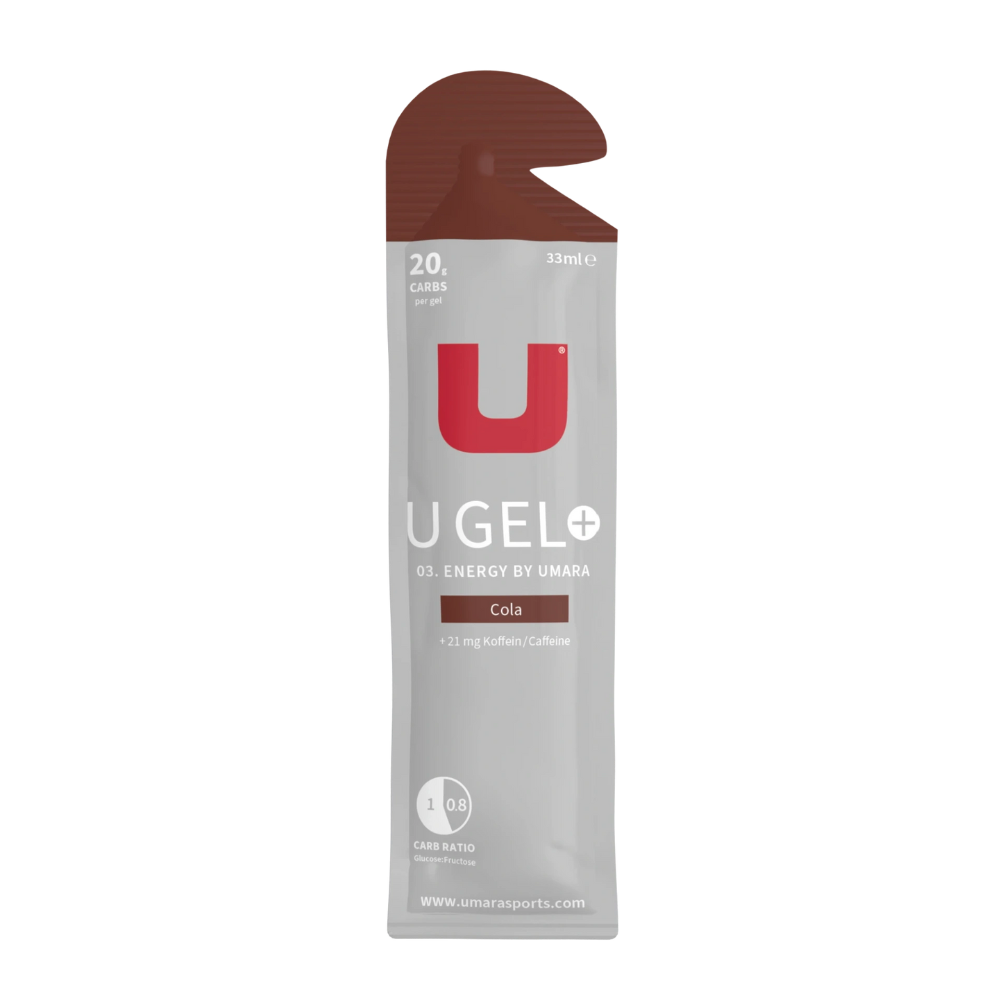 UMARA U GEL 20g Kolhydrater - Cola + Koffein
