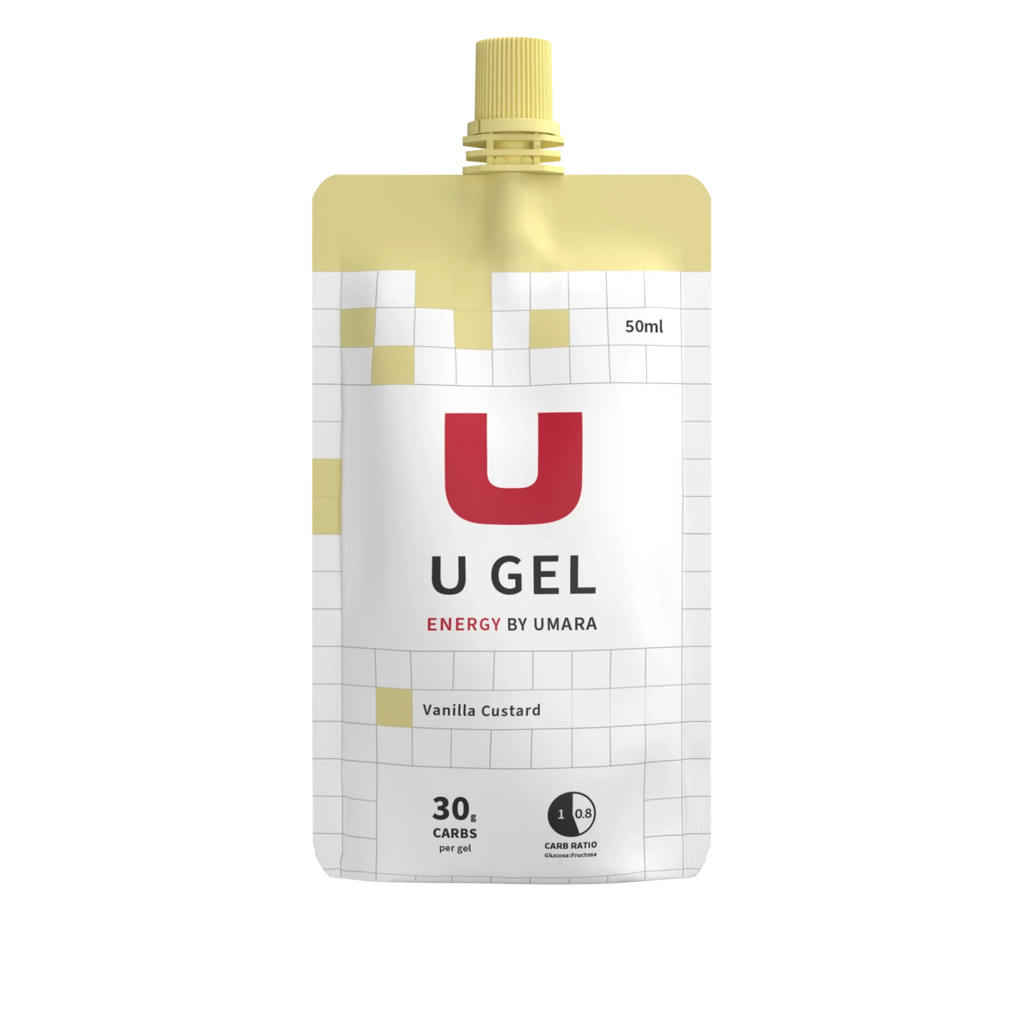 UMARA U GEL 30g Kolhydrater Skruvkork - Vaniljsås - ÖREBRO MC SERVICE