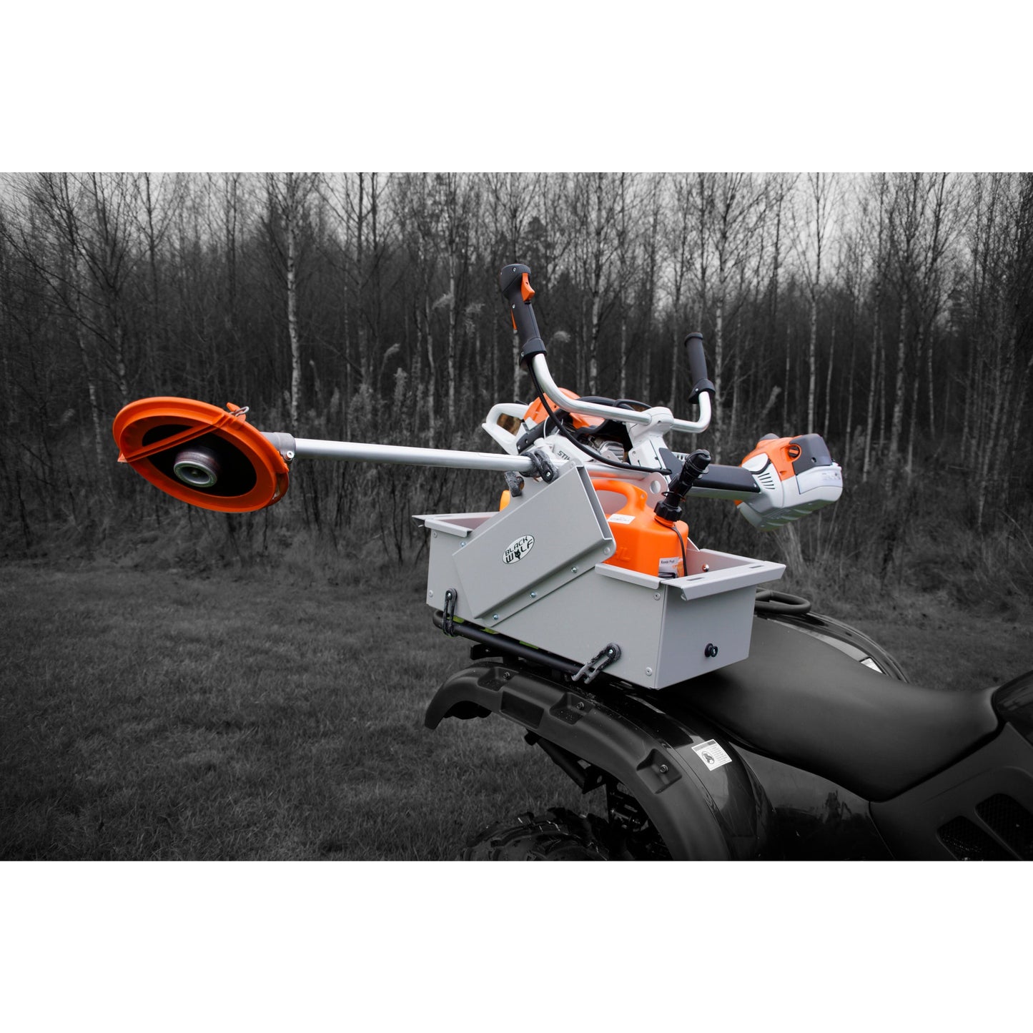 BLACK WOLF Motorsågslåda för ATV