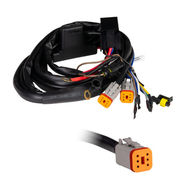 LEDSON DT-6 Kablage 12V med relä, 6-polig, DT
