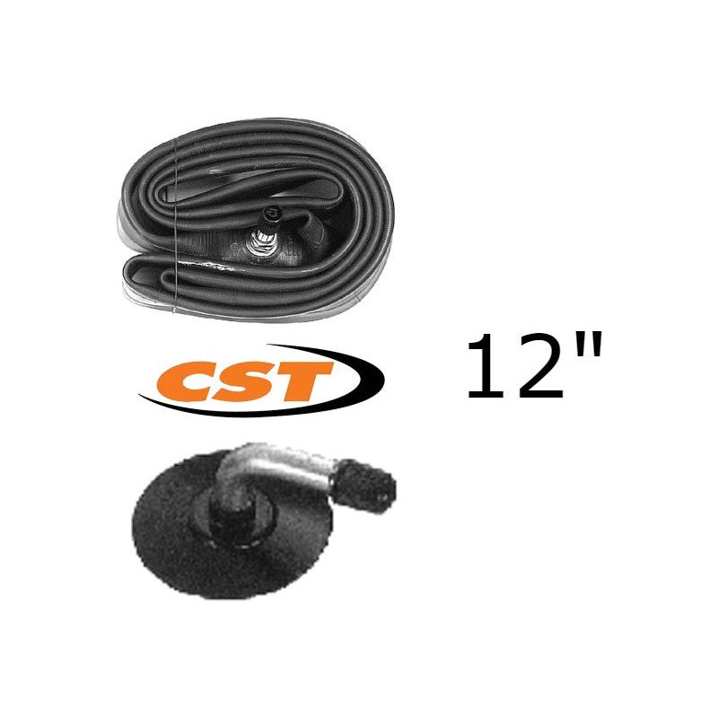 Mopedslang CST 2.75/3.00-12 böjd ventil