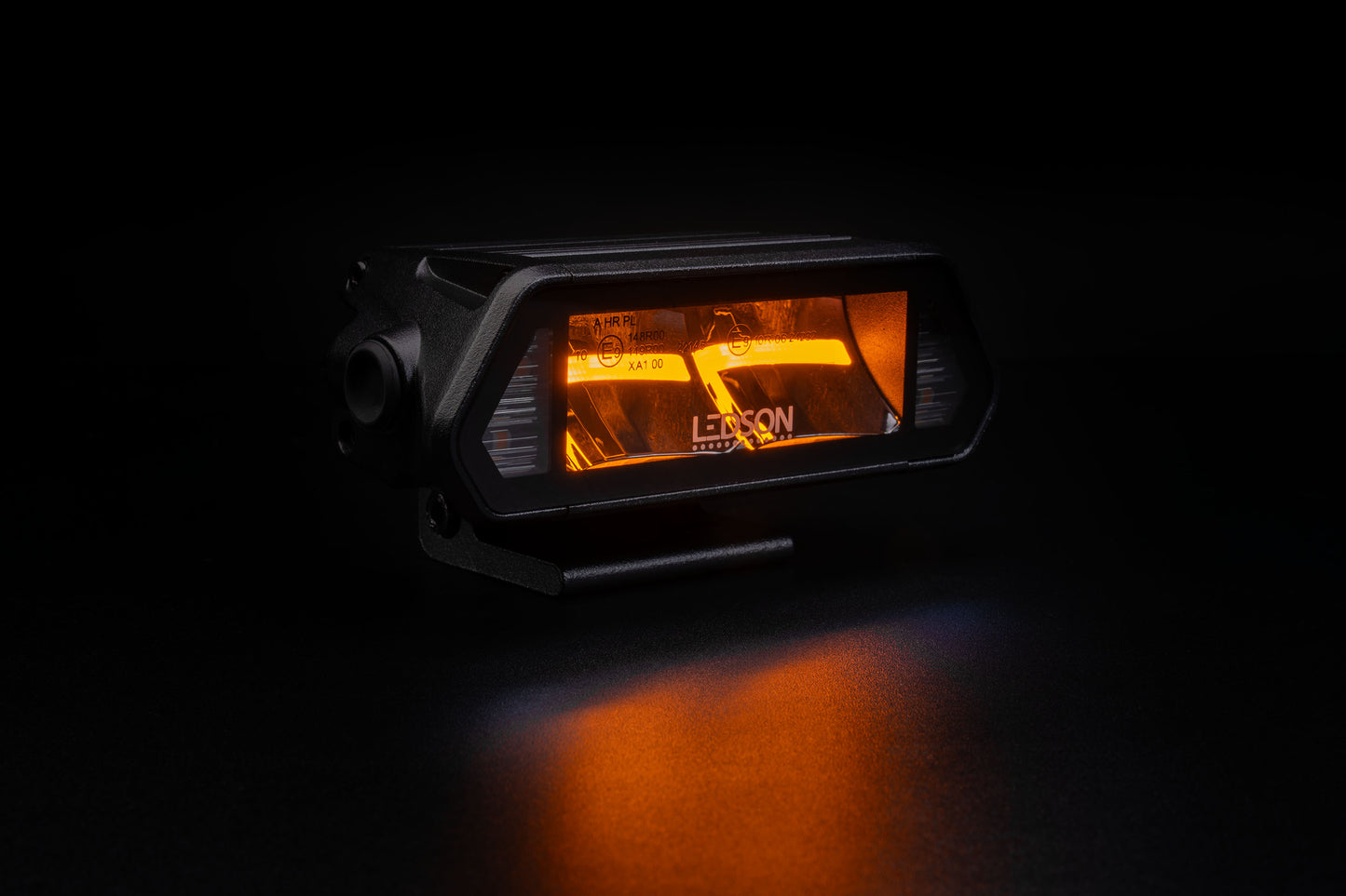 LEDSON Epix5+ Prime Strobe LED-ramp, Orange/vit pos, Blixt