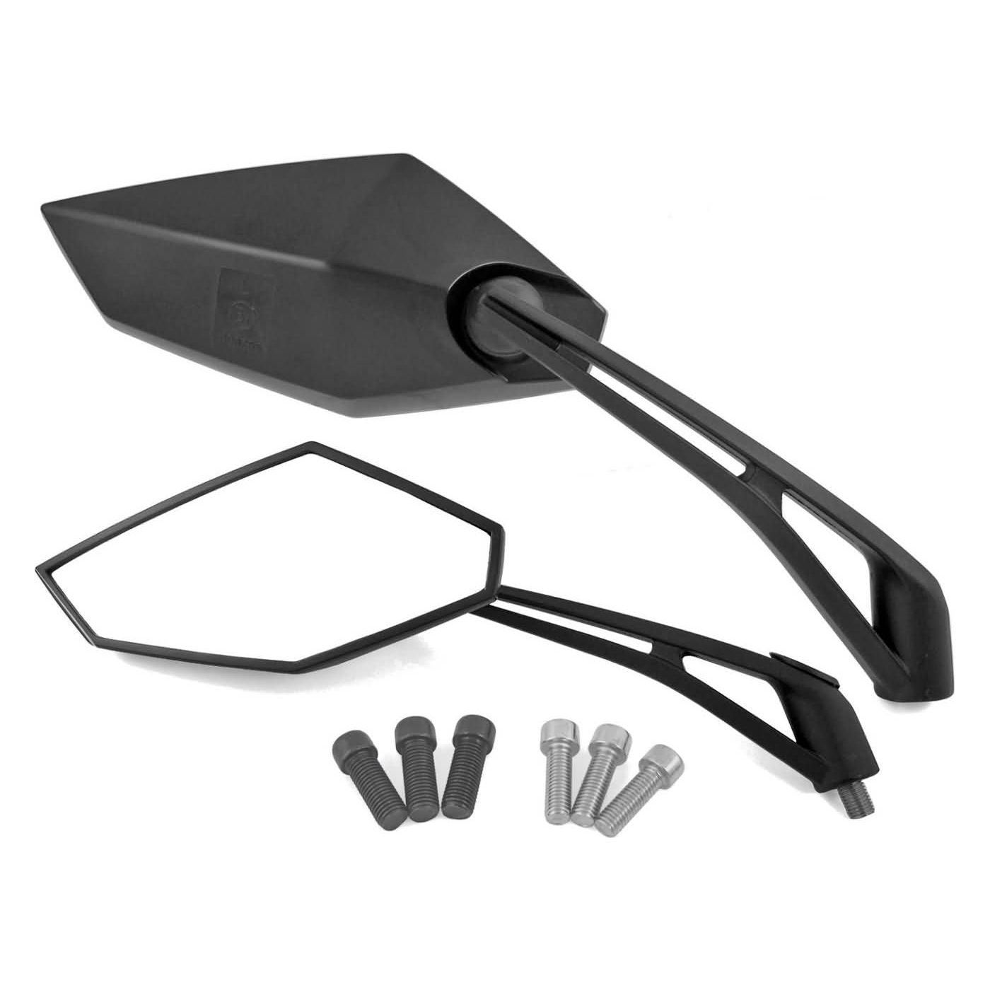 Backspeglar kit Svart M8/M10 2-pack