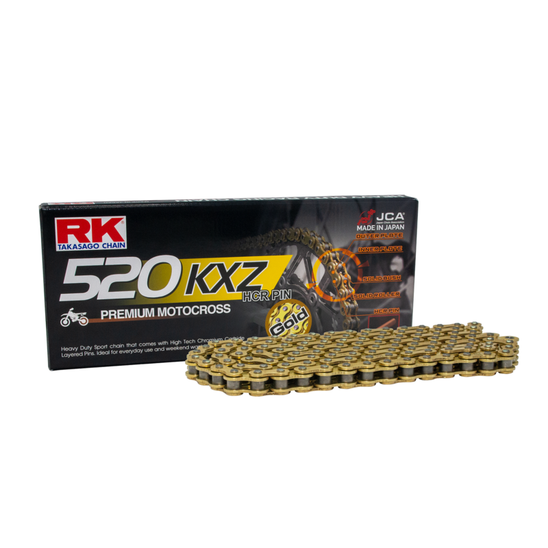 RK GB520KXZ förstärkt kedja +CL (Clip-kedjelås)