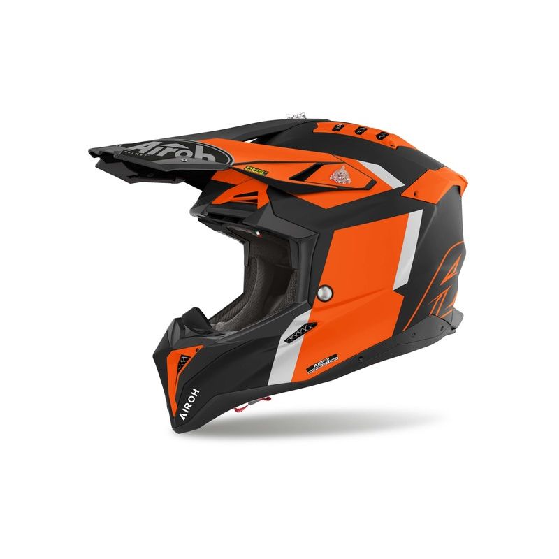 Airoh Hjälm Aviator 3 Glory Orange Matt - ÖREBRO MC SERVICE