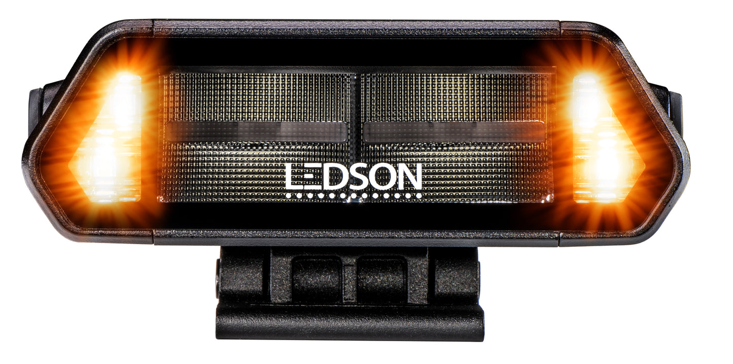 LEDSON Epix5+ Work Strobe LED-ramp, Röd/Orange pos, Blixt