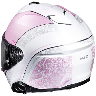 HJC MC Hjälm i71 MC8 Vit/Rosa