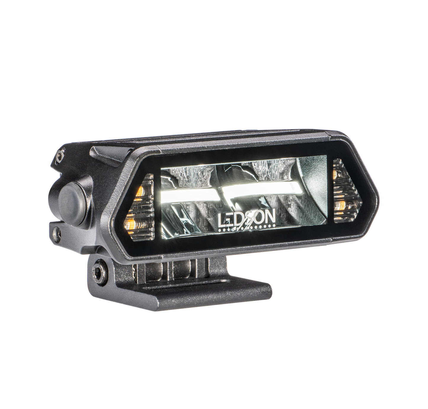 LEDSON Epix5+ Prime Strobe LED-ramp, Orange/vit pos, Blixt