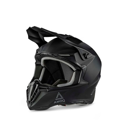 AMOQ Airframe Crosshjälm Svart