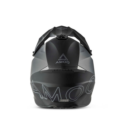 AMOQ Airframe Crosshjälm Svart
