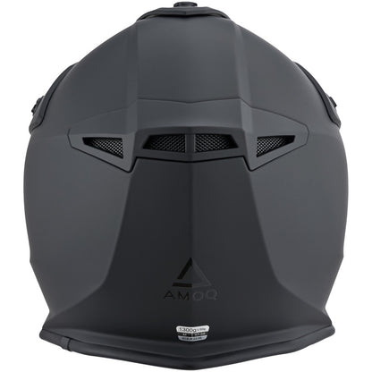 AMOQ Meteor V2 Crosshjälm Svart - ÖREBRO MC SERVICE